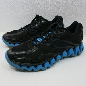 Prisionero Compra Excursión Reebok | Shoes | Reebok Zigtech Black Lt Blue Tennis Shoes 15 M | Poshmark